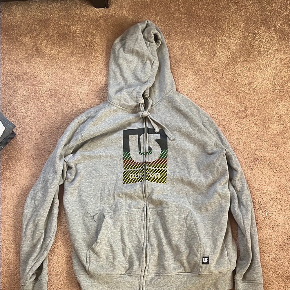 Gray Hooded Sweater